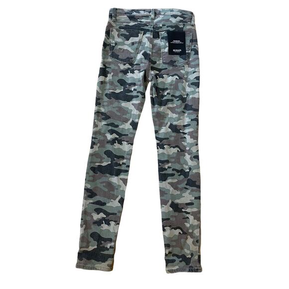 Hudson Women's Size 26 Jeans Barbara Super Skinny Camo Pants - Picture 3 of 8